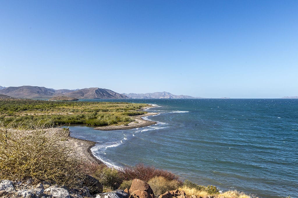 Baja California coast