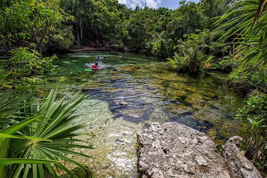 Cenote Azul scenic