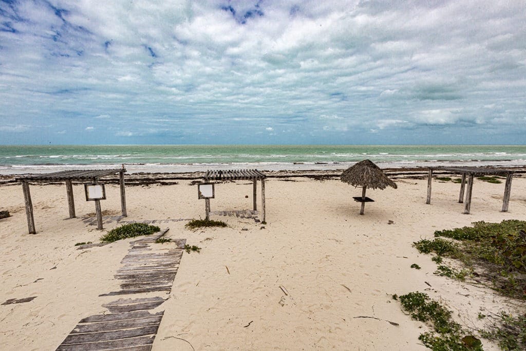 Las coloradas beach