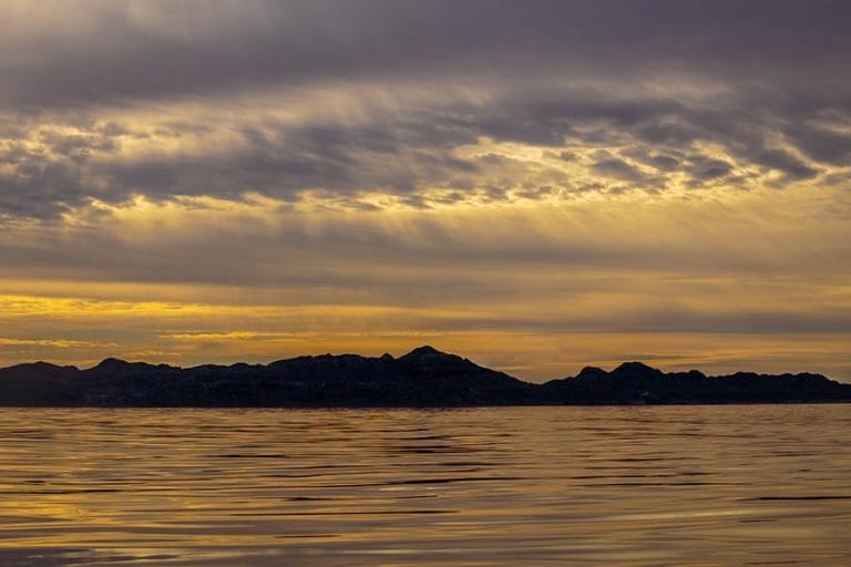 Loreto Mexico at sunrise