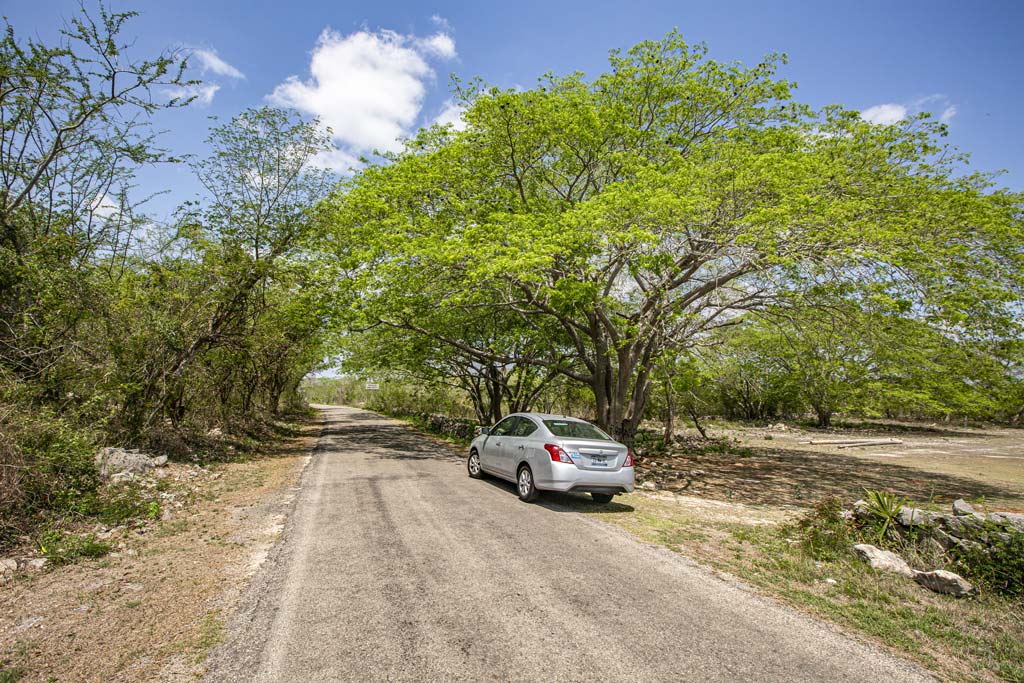 Car in Yucatan