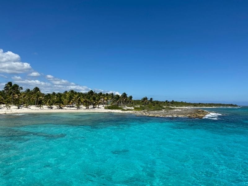 Cozumel aerial view