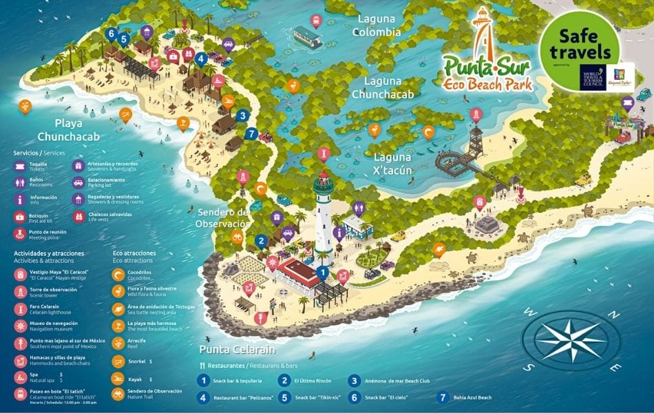 Punta Sur eco beach park