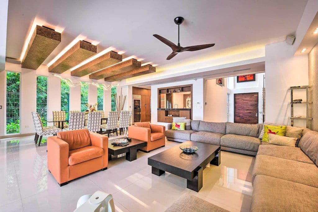 luxury home livingroom cozumel