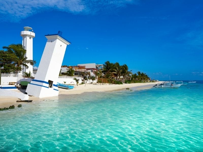 Puerto Morelos lighthouse