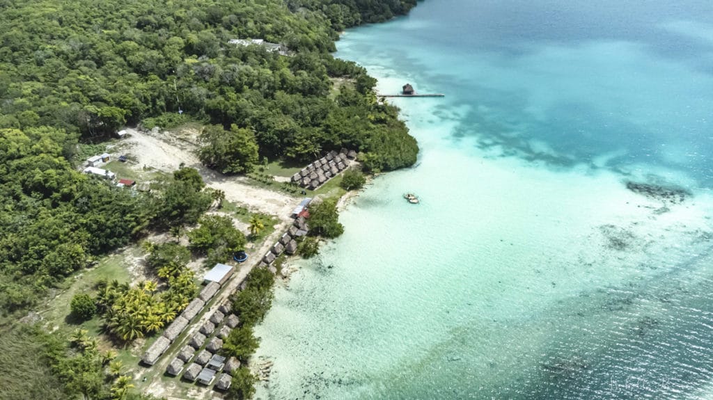 Balneario Sac Ha aerial view