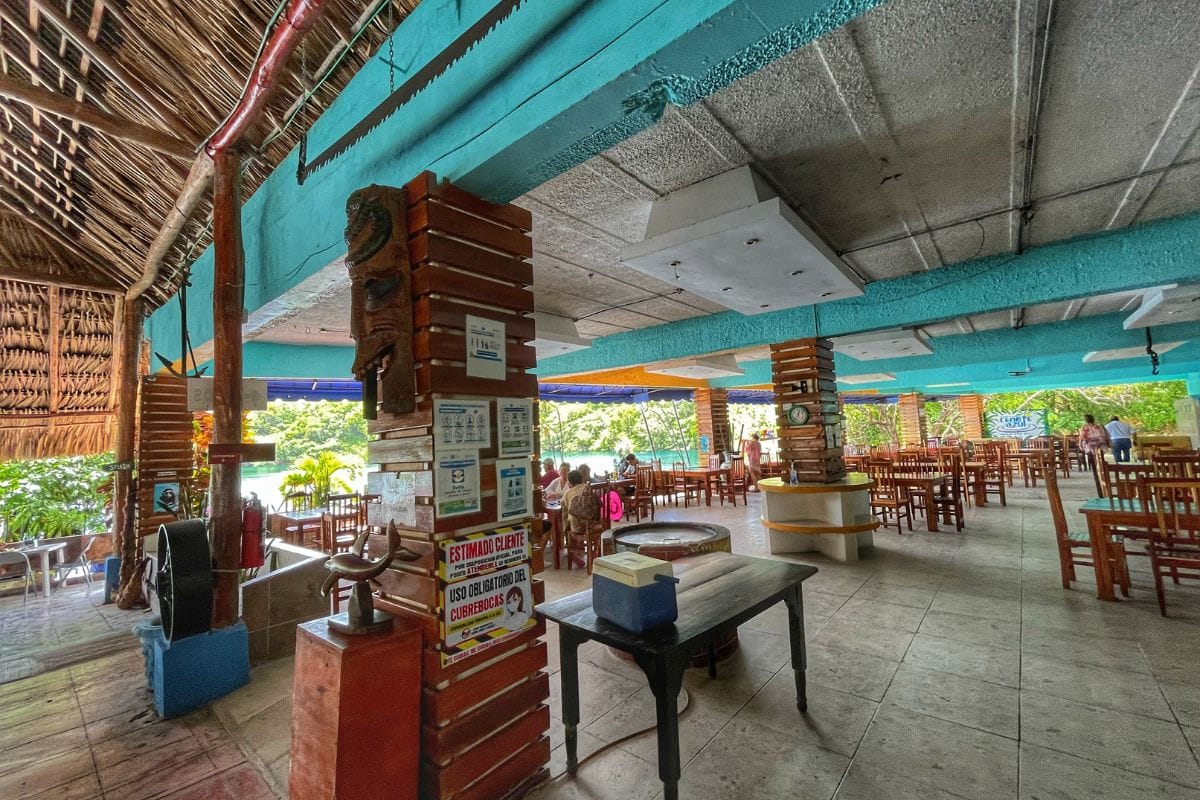 Cenote Azul restaurant
