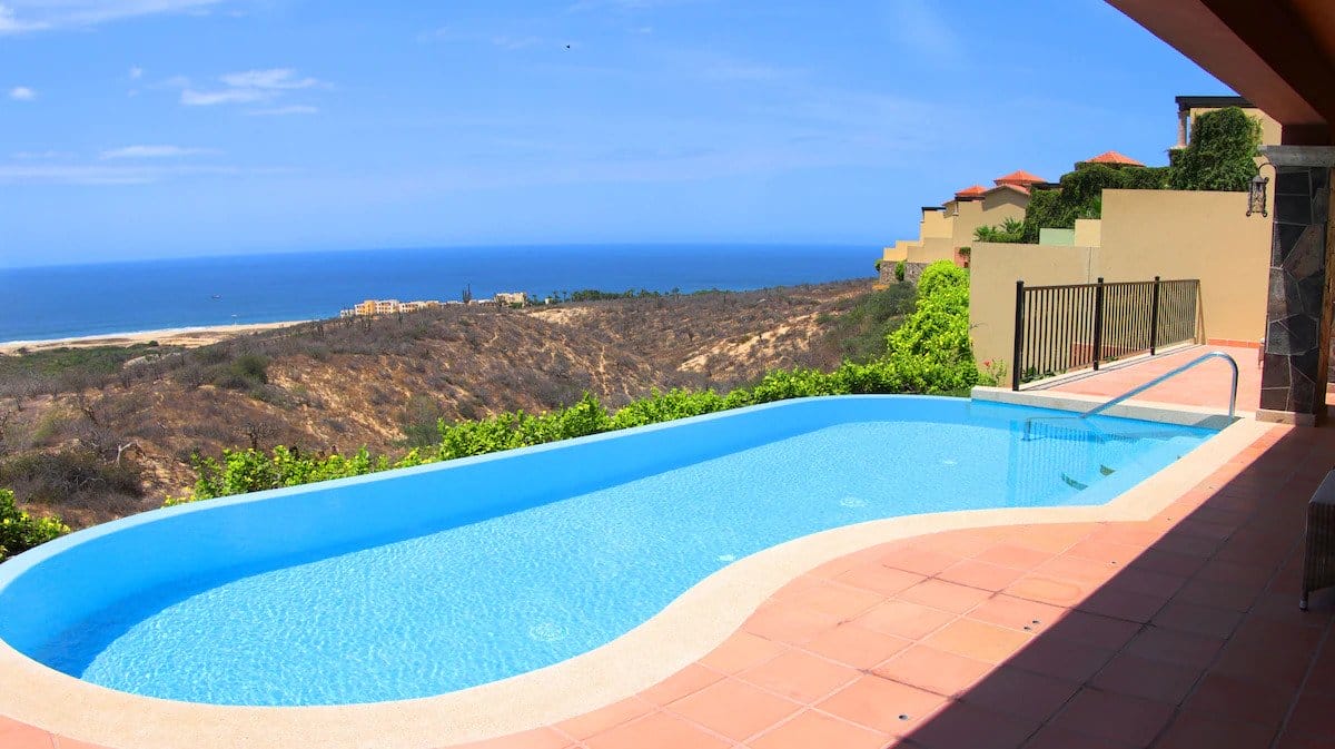 Montecristo villa pool Cabo