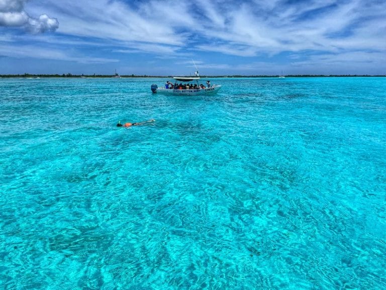Cozumel water boat