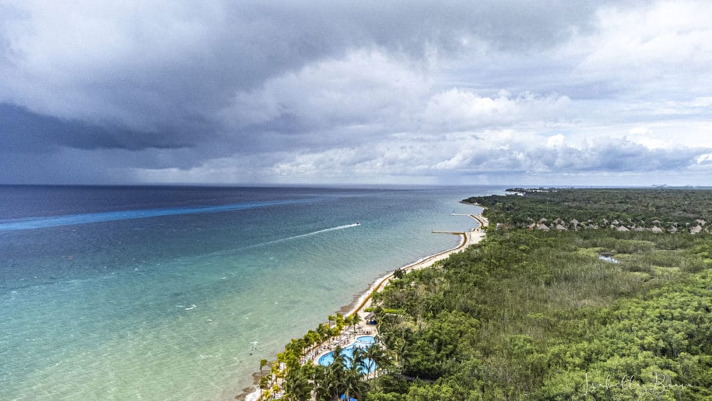 Cozumel Aerial view