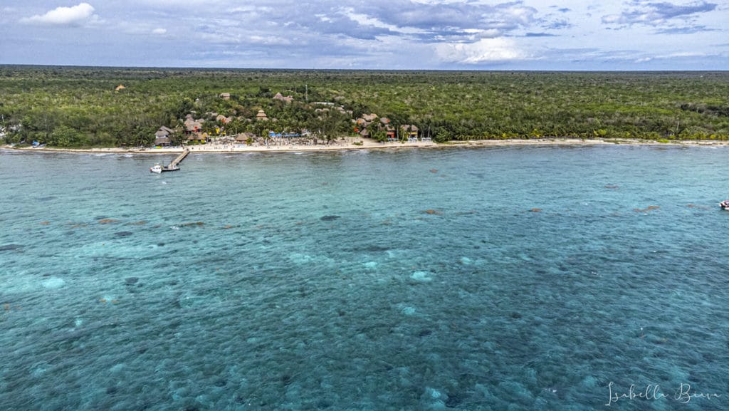 Cozumel aerial front