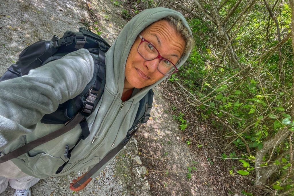 me dressed up to go to the archeological site oxtankah