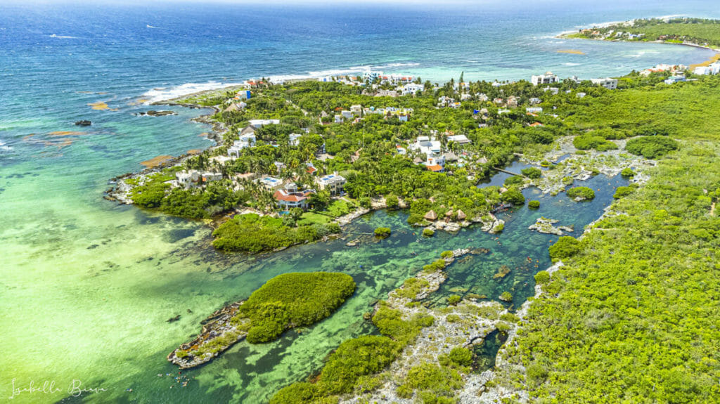 Yalku Lagoon Aerial View