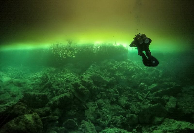 Cenote Diving In Mexico