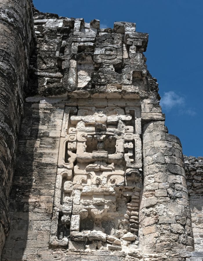 Hormiguero Mayan Ruins in Mexico