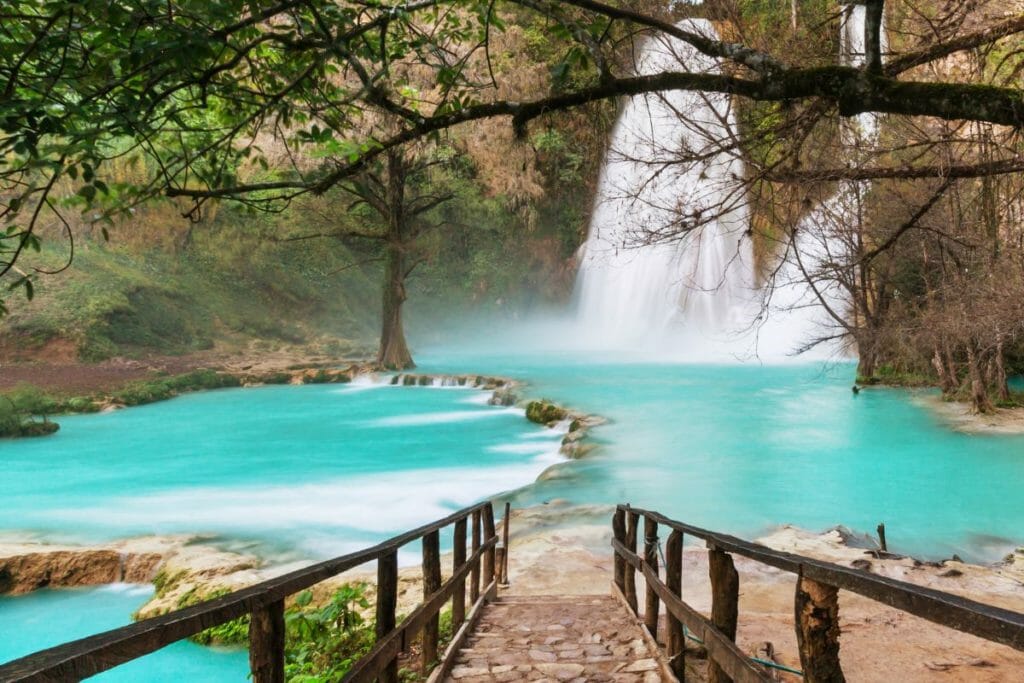 Mexico waterfall