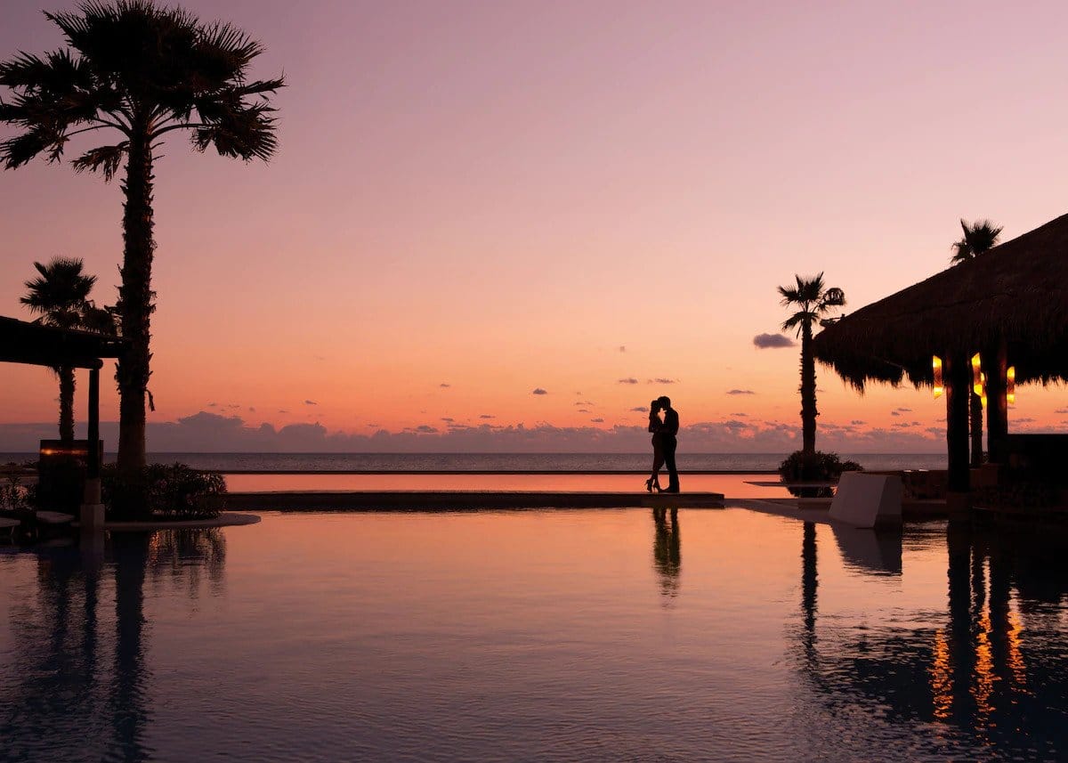 Secrets Resort Playa Mujeres sunrise pool