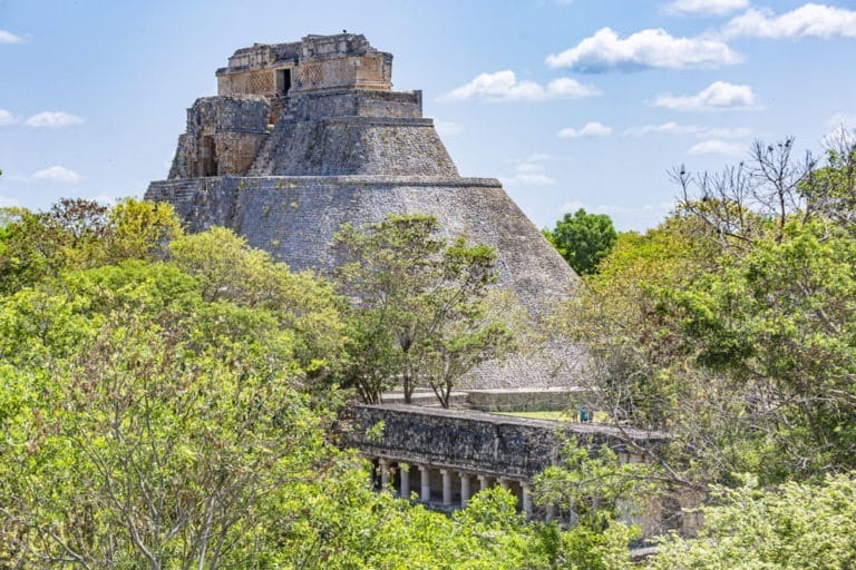 Uxmal sought-sayer pyramid