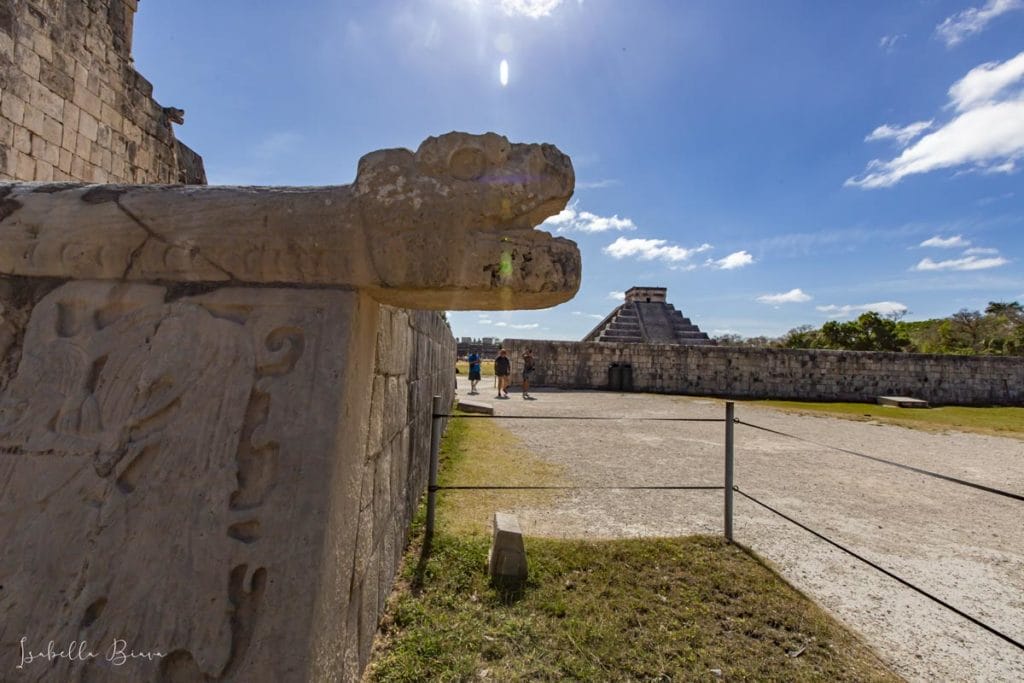 Chichen Itza Serpent head