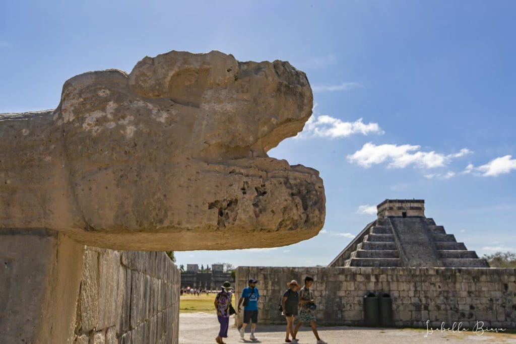 CHICHEN ITZA KUKULCAN HEAD