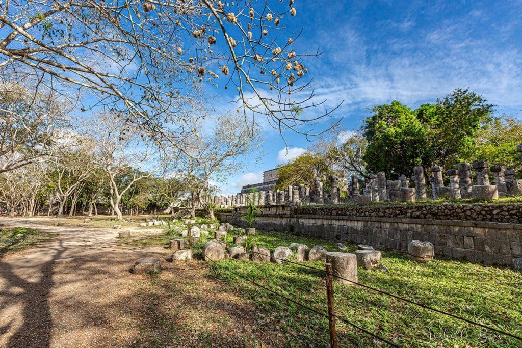 mil columnas Chichen Itza