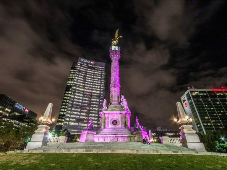 Mexico by night