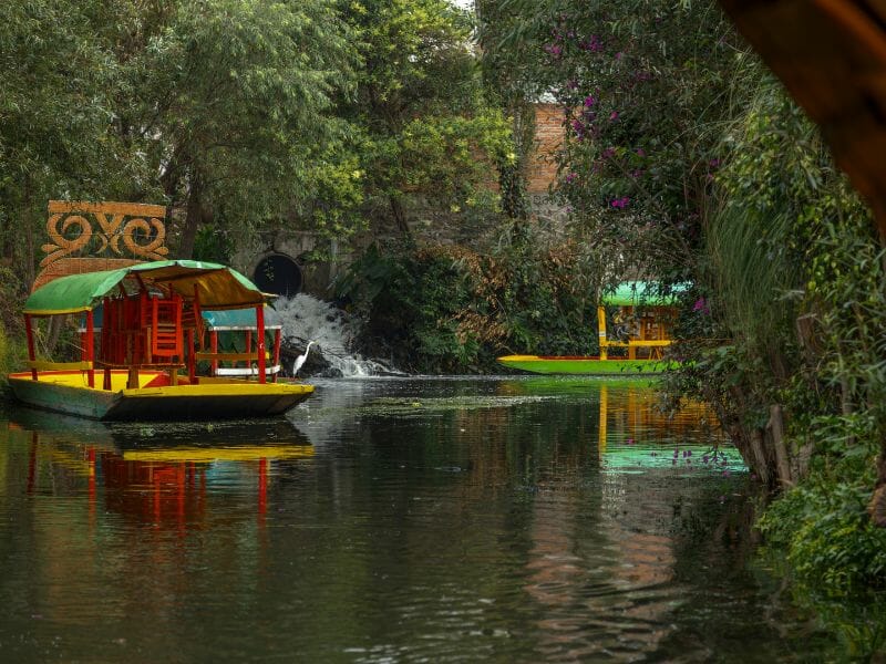 Xochimilco boats