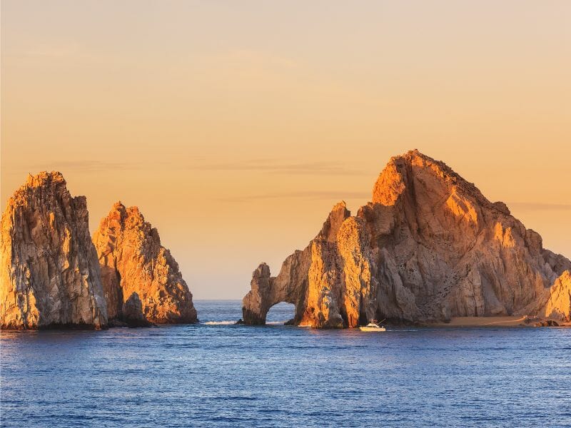 Cabo san lucas at sunset