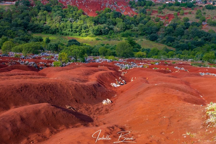 Dunas Rojas San Francisco Pacula Hidalgo Mexico