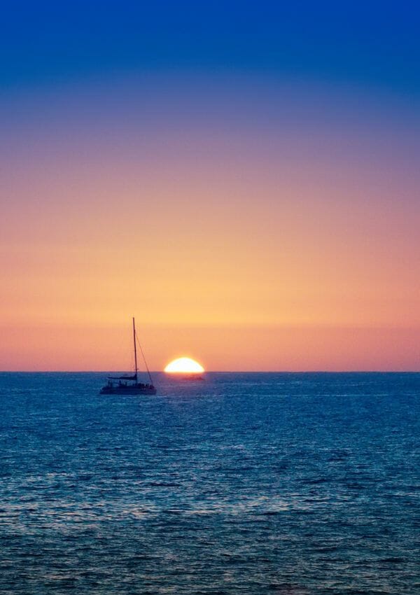 Sunset sailing trip in Los Cabos
