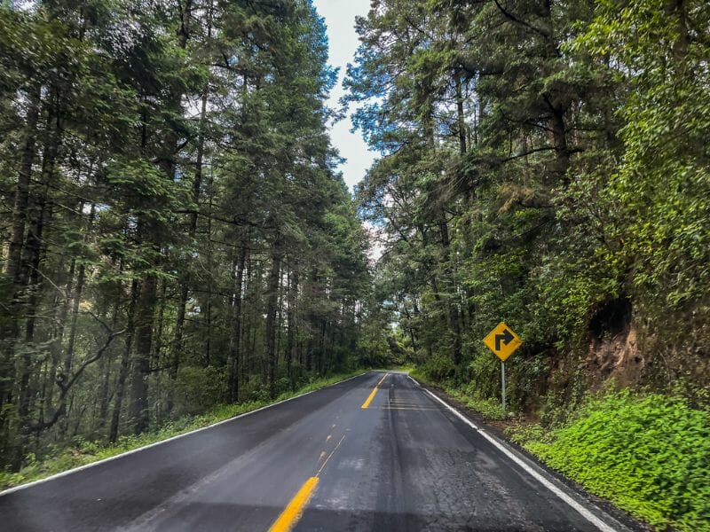 MIneral del Chico Road Hidalgo Mexico
