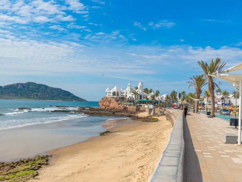 Mazatlan Mexico Broadwalk