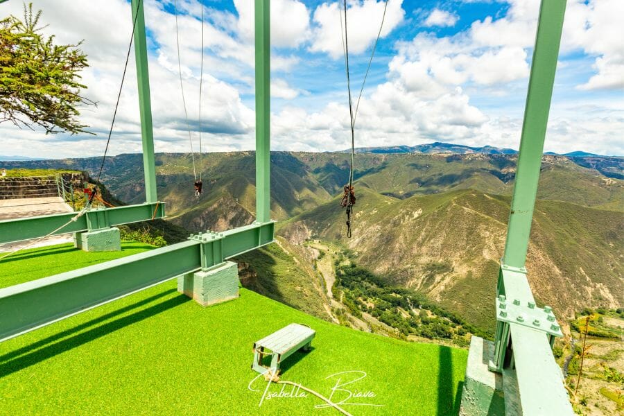 Pena del Aire rapelling