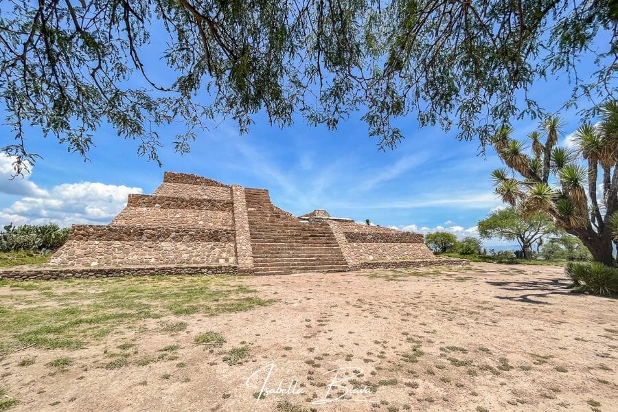 Pañhu archological site pyramid