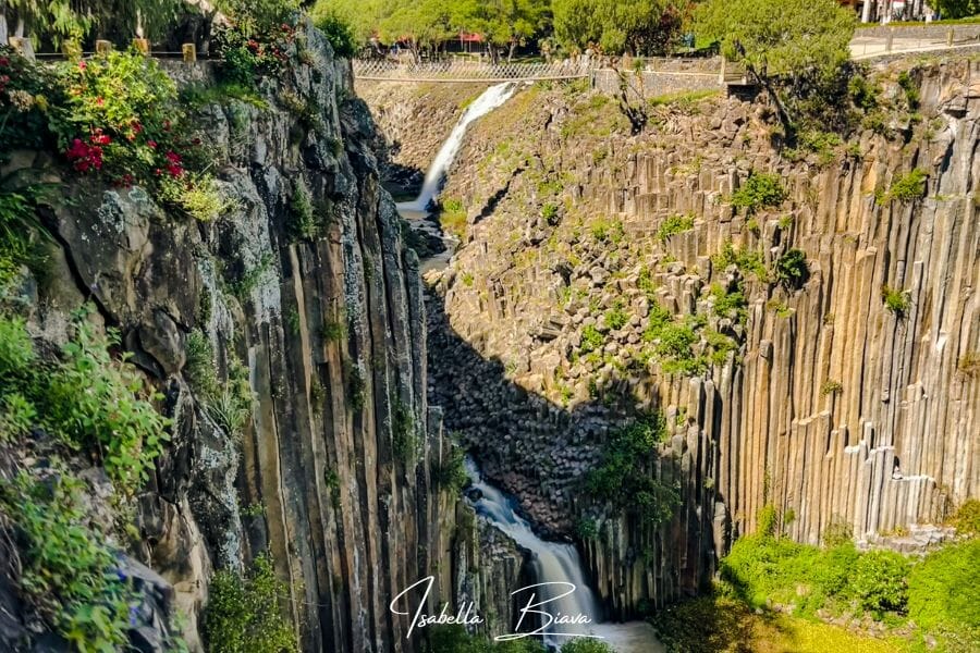 basaltic prisms Hidalgo Mexico
