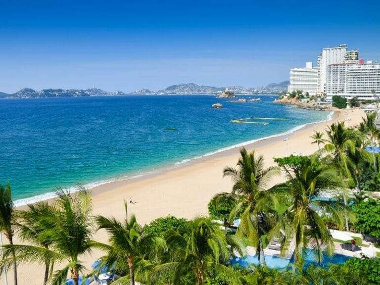 Acapulco beach, Mexico
