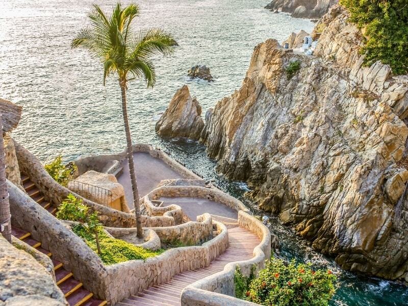 La Quebrada of Acapulco Mexico