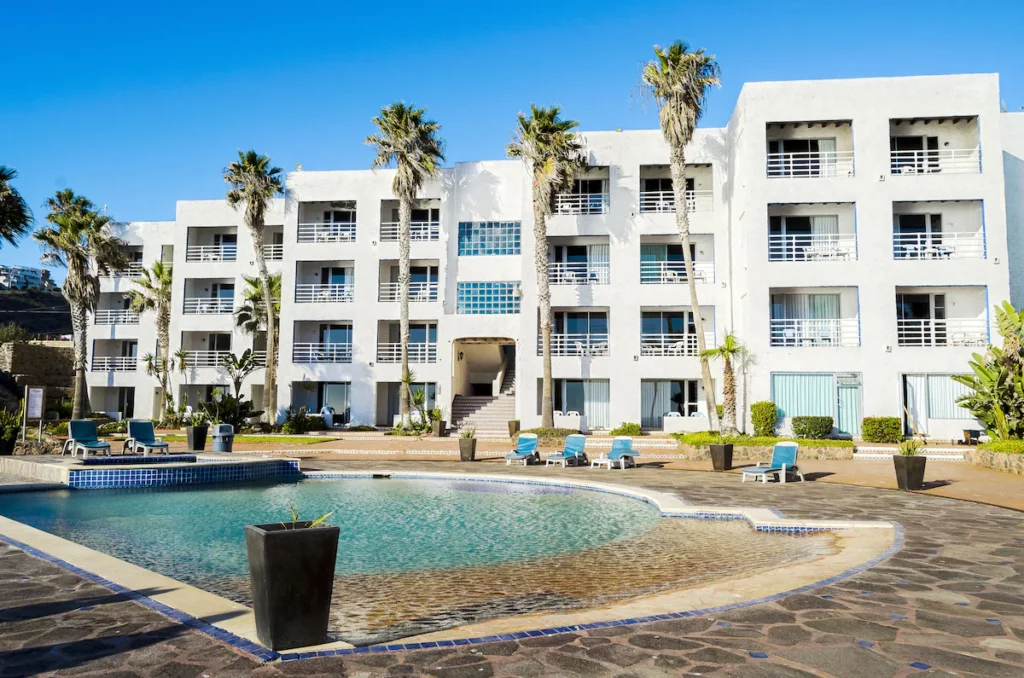 Las Rocas Resort and Spa hotel Tijuana, two outdoor pools