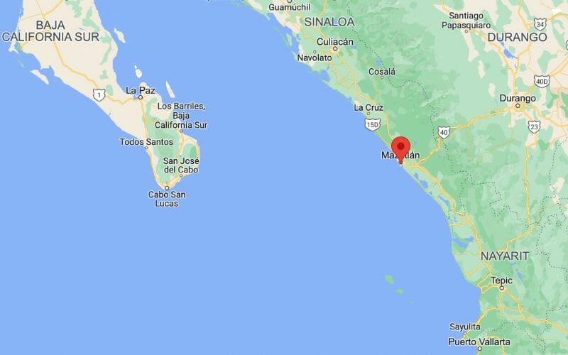 Mazatlan MAP