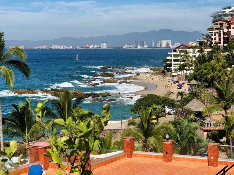 Mazatlan beach view