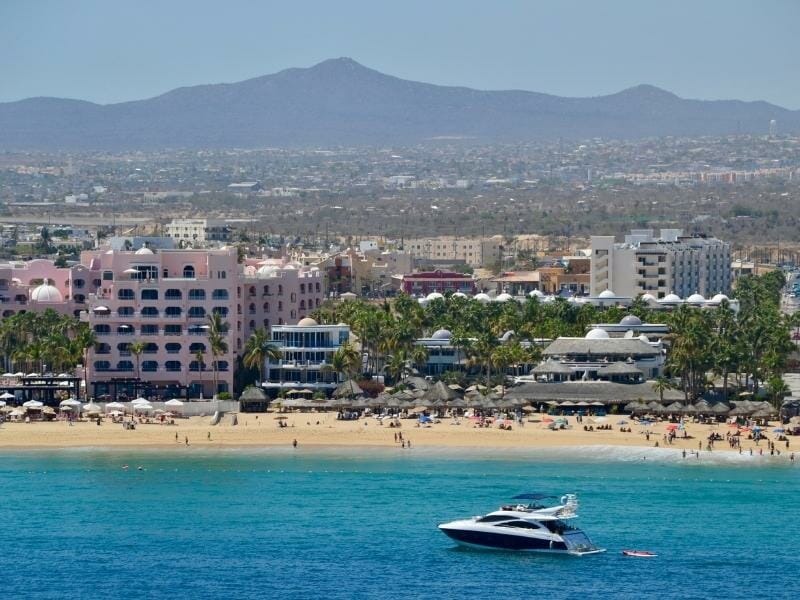 Medano beach and Cabo San Lucas Mexico
