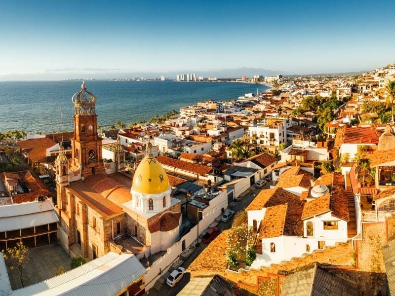 Puerto Vallarta skyline Mexico