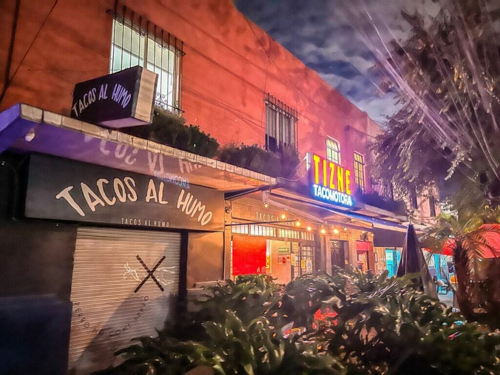 Tizne Tacomotora La Roma Mexico City
