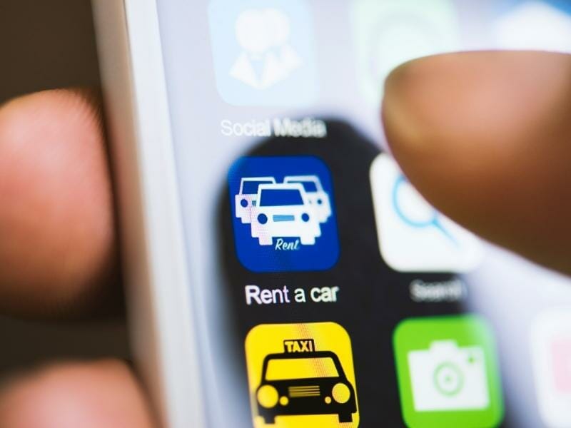 searching for car rental
