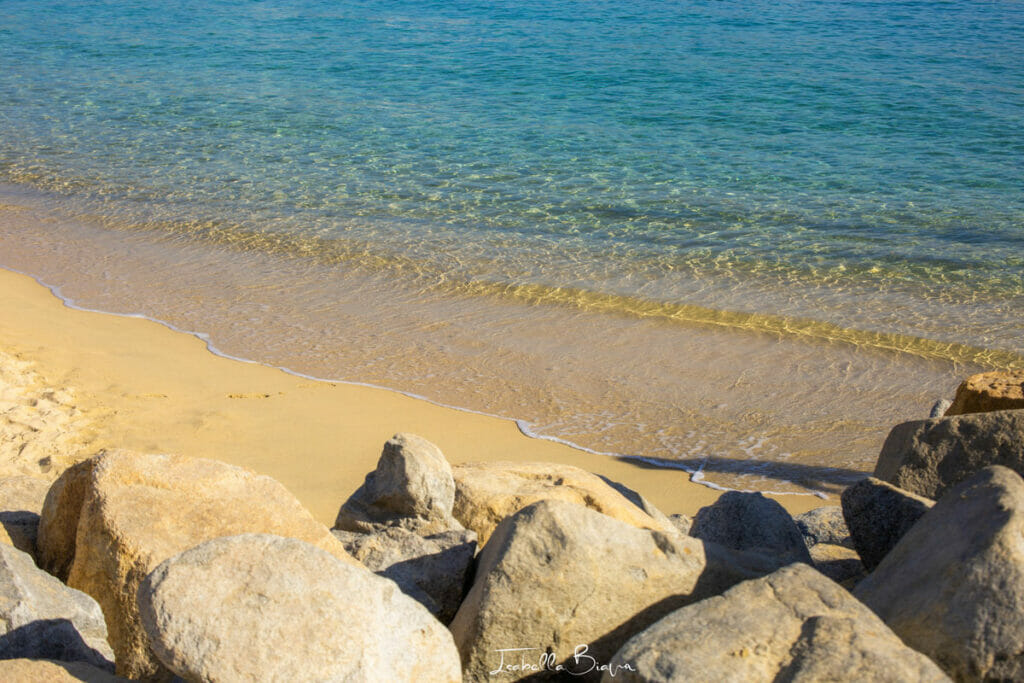 Medano Beach transparent water
