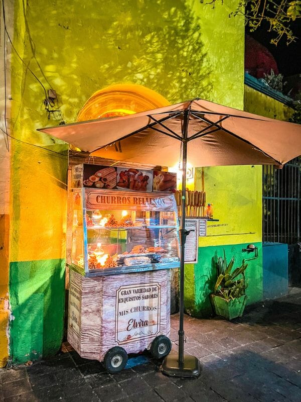 Churros food stand