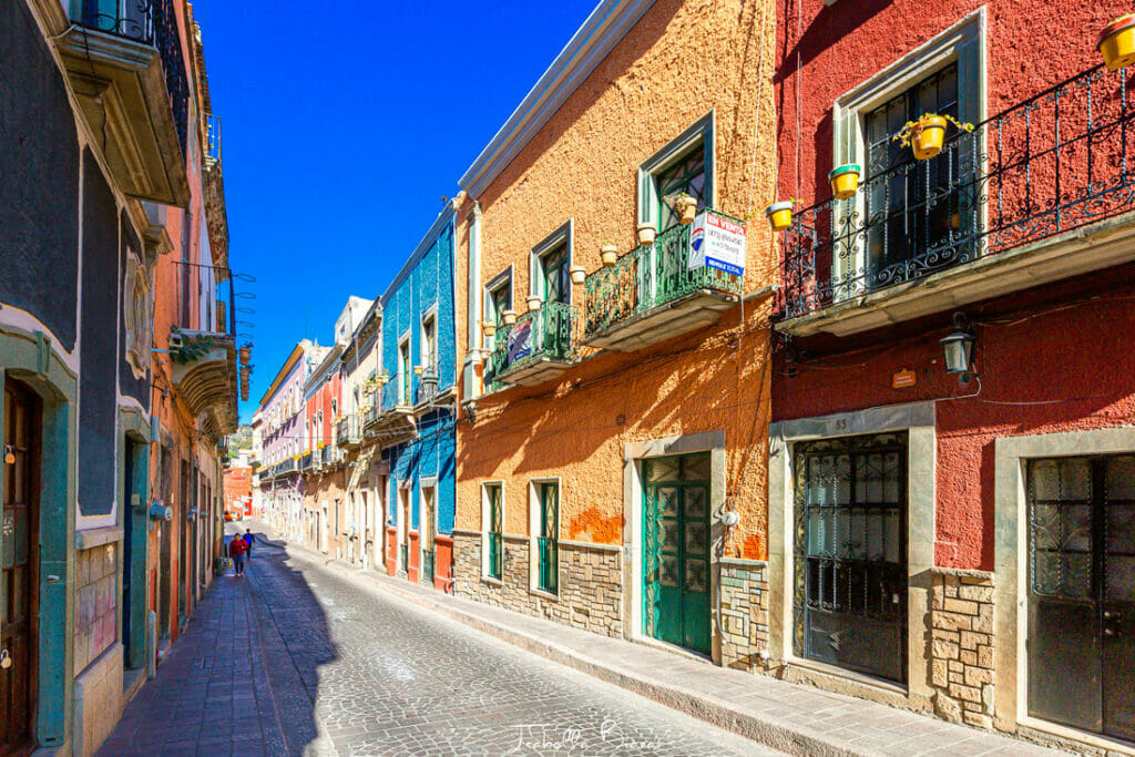 Guanajuato Street in the historical center