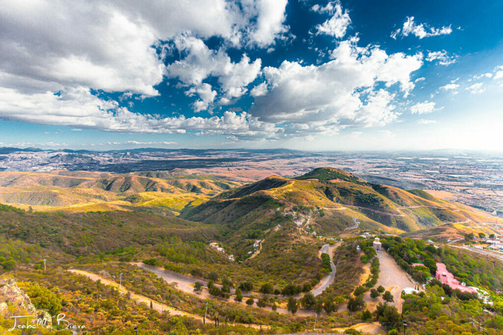 Guanajuato Cristo Rey cerro landscape