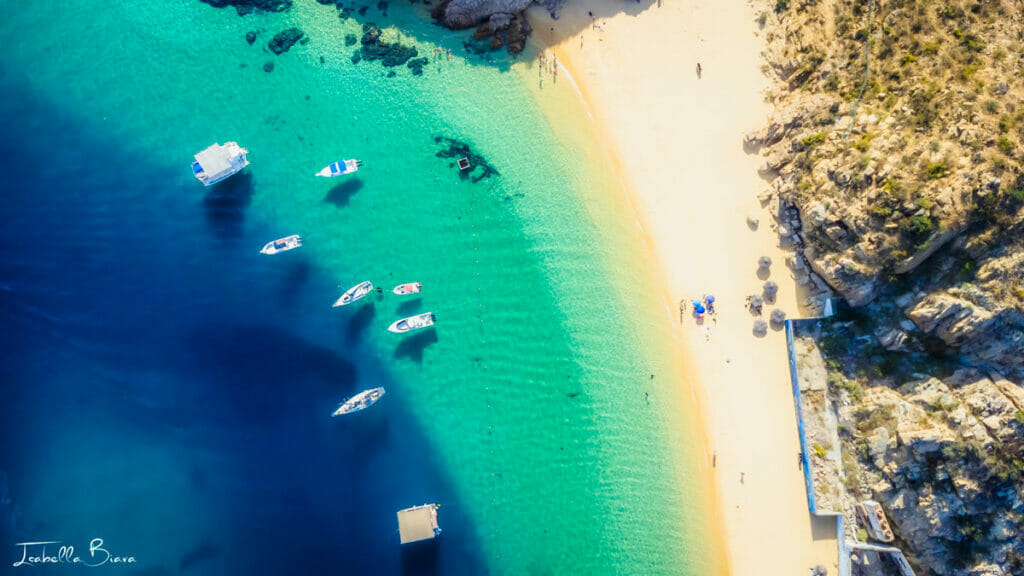 Cabo San Lucas beach near the marina
