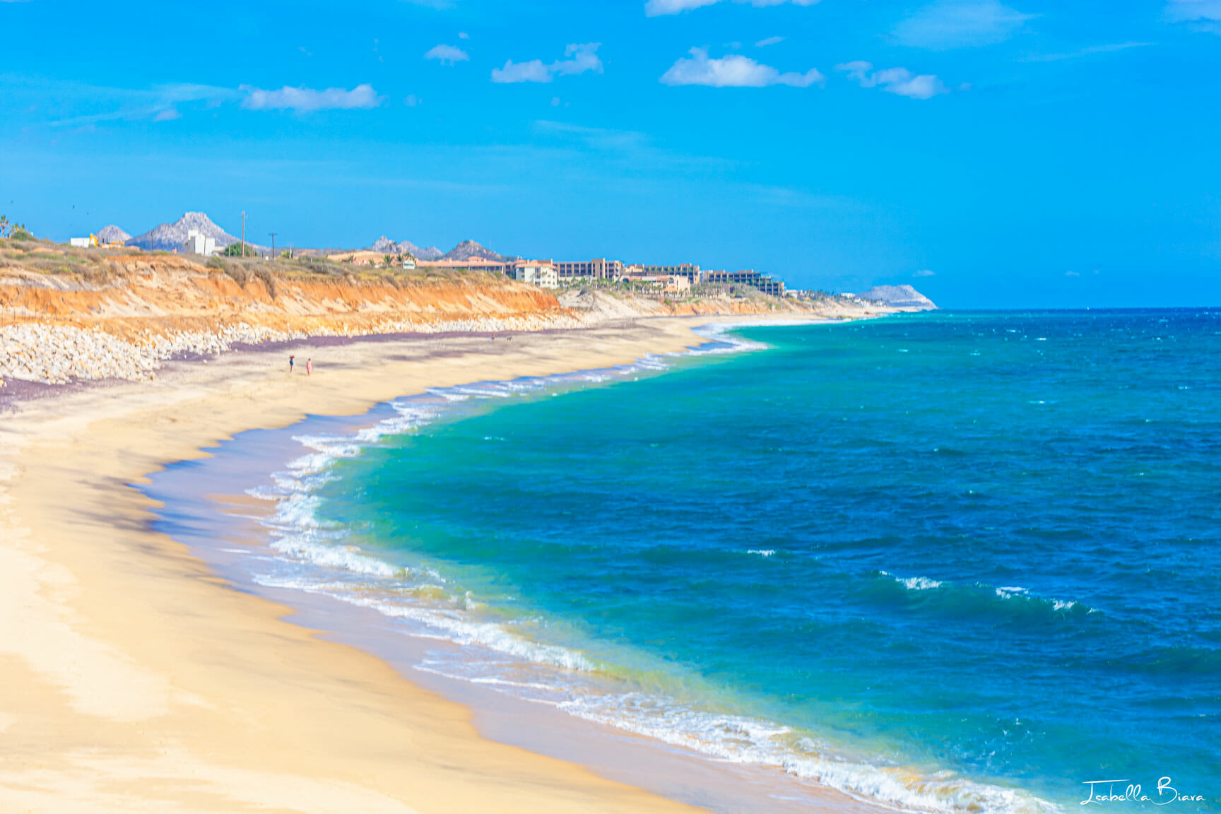 San Jose del Cabo Beach near the marina Cabo in June